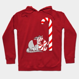 Candy Cane Dragon Hoodie